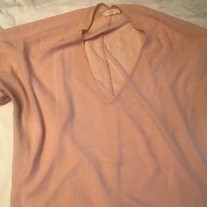 Lush Pink Oversized Blouse size M